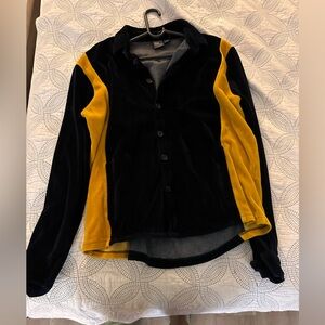 ASOS viscose overshirt.